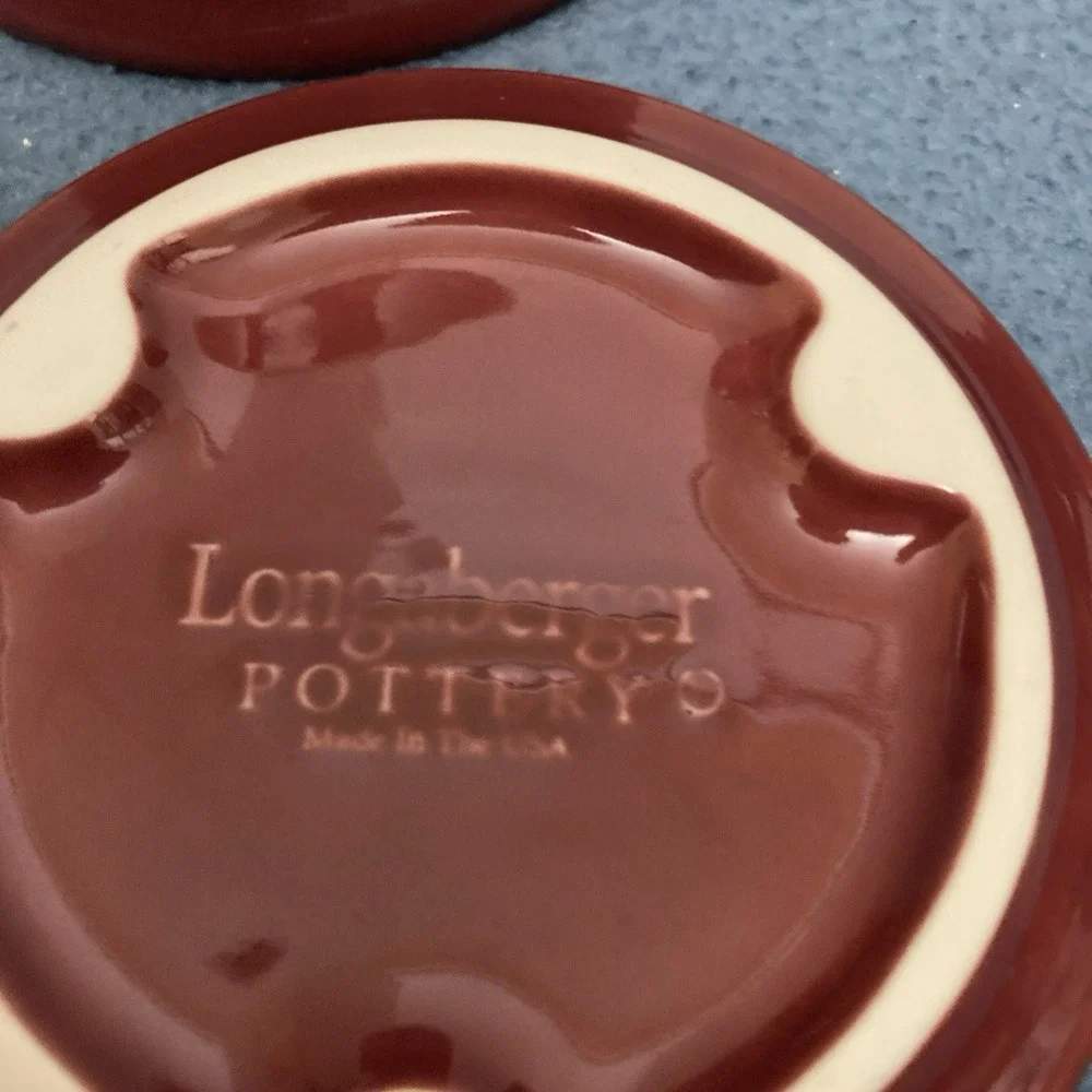 Longaberger pottery woven